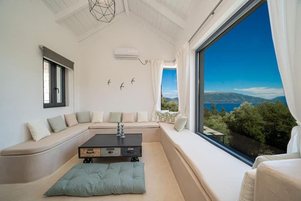 Villa Elisabeth Sea View Private Pool Fiskardo Kefalonia Katsaráta Buitenkant foto