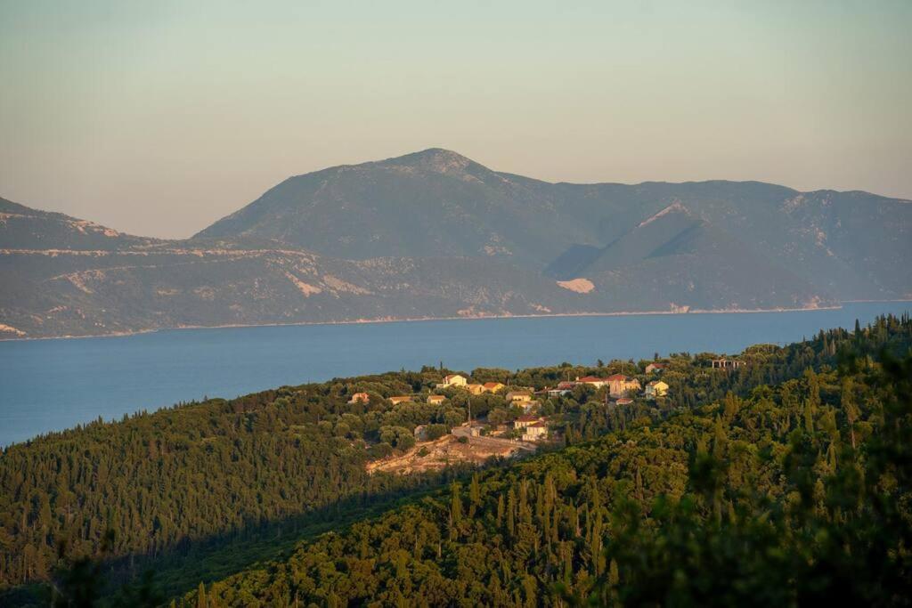 Villa Elisabeth Sea View Private Pool Fiskardo Kefalonia Katsaráta Buitenkant foto