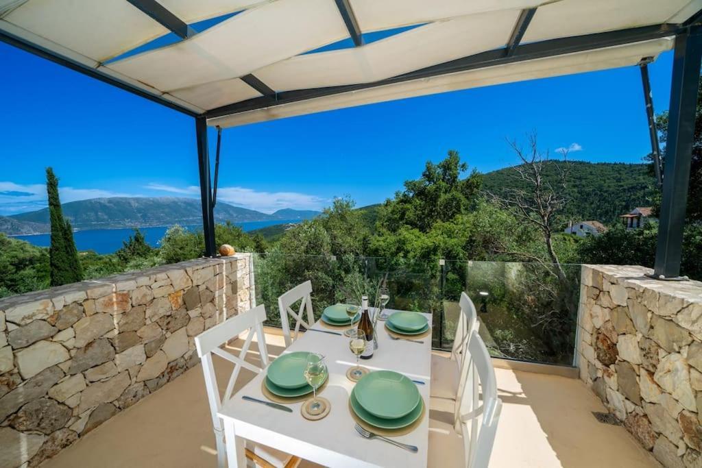 Villa Elisabeth Sea View Private Pool Fiskardo Kefalonia Katsaráta Buitenkant foto