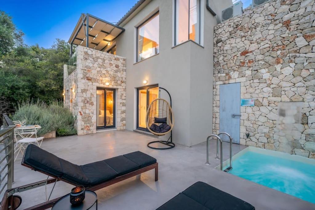 Villa Elisabeth Sea View Private Pool Fiskardo Kefalonia Katsaráta Buitenkant foto