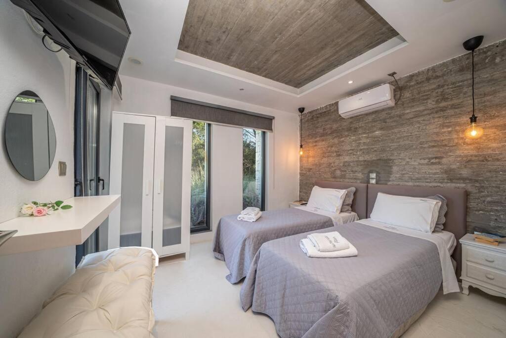 Villa Elisabeth Sea View Private Pool Fiskardo Kefalonia Katsaráta Buitenkant foto